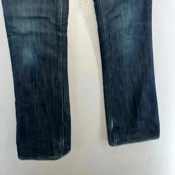 Raven denim Sadie flare raw wash jeans - Picture 7 of 11